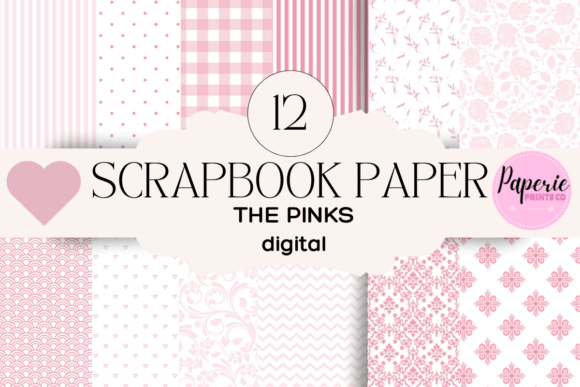 Download Pink Patterned Scrapbook Paper - Patterned Collection