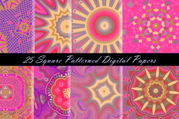 Download Barbie Pink Patterned Digital Paper - Patterned Collection