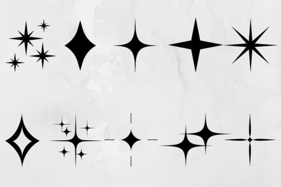 Download Star, Spark Glitter Svg Bundle - Star Collection