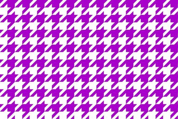 Download Purple and White Houndstooth Pattern - Premium Bundle