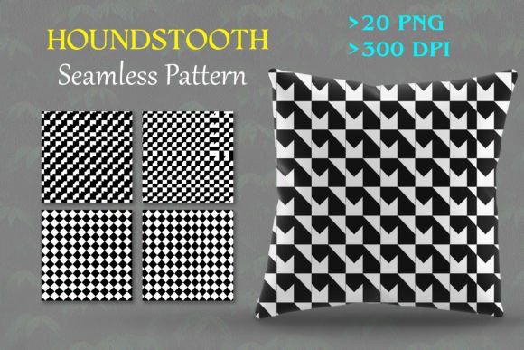 Download Houndstooth Seamless Pattern - Houndstooth Collection