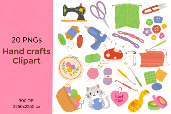 Download Craft Supplies PNG Clipart - Craft supplies Collection