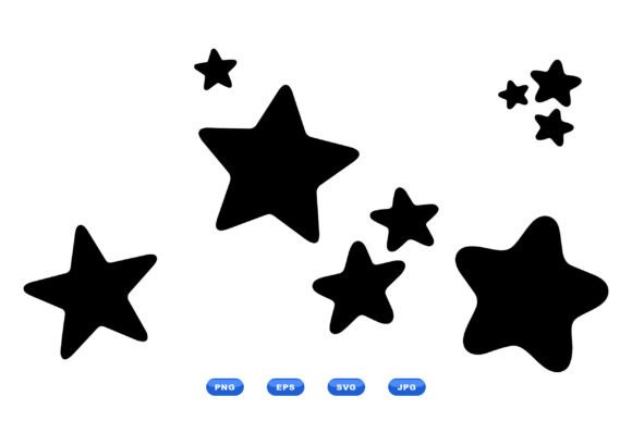 Download Playful Star SVG Clipart Pack - Star Collection