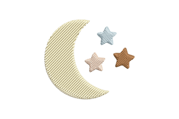 Download Moon with Cute Star - Star Collection