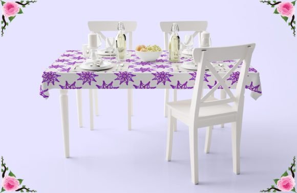 Download Dining Table Cloth Design V156 - Table cloth Collection