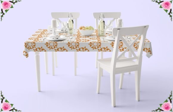 Download Dining Table Cloth Design V282 - Table cloth Collection
