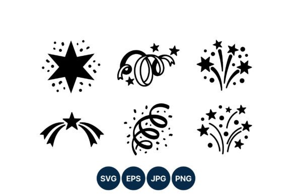 Download Stars and Confetti Celebration Vector - Star Collection