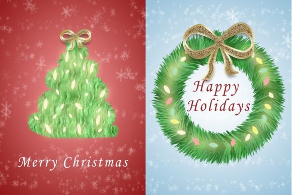Download Happy Holidays &amp; Merry Christmas Graphic - Merry Collection