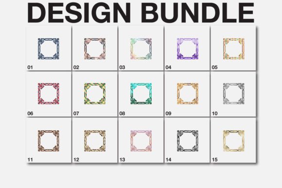 Download Patterned Frame SVG Sublimation Bundle - Patterned Collection