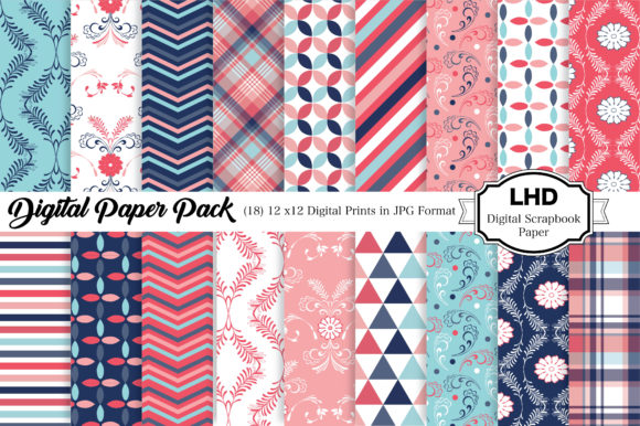 Download Digital Patterned Paper Backgrounds - Patterned paper Collection