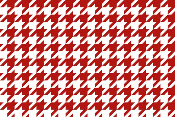 Download Seamless Red &amp; White Houndstooth Pattern - Houndstooth Collection