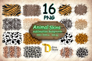 Download Animal Skins Sublimation Backgrounds - Animal skins Collection